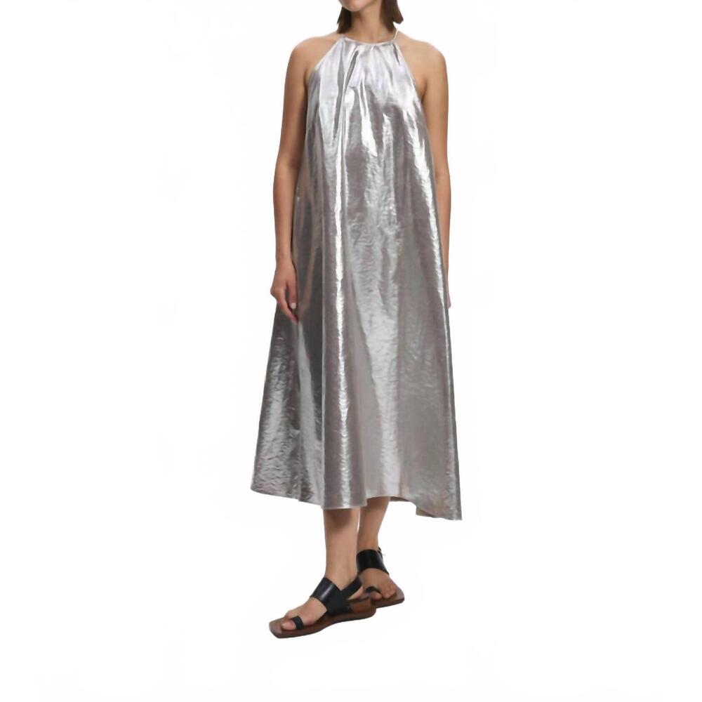 NEW FABIANA PIGNA casta dress in silver